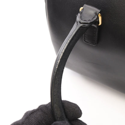 ベイビーダッフル 2WAY ハンドバッグ レザー ブラック サンローランパリ バッグ SAINT LAURENT PARIS