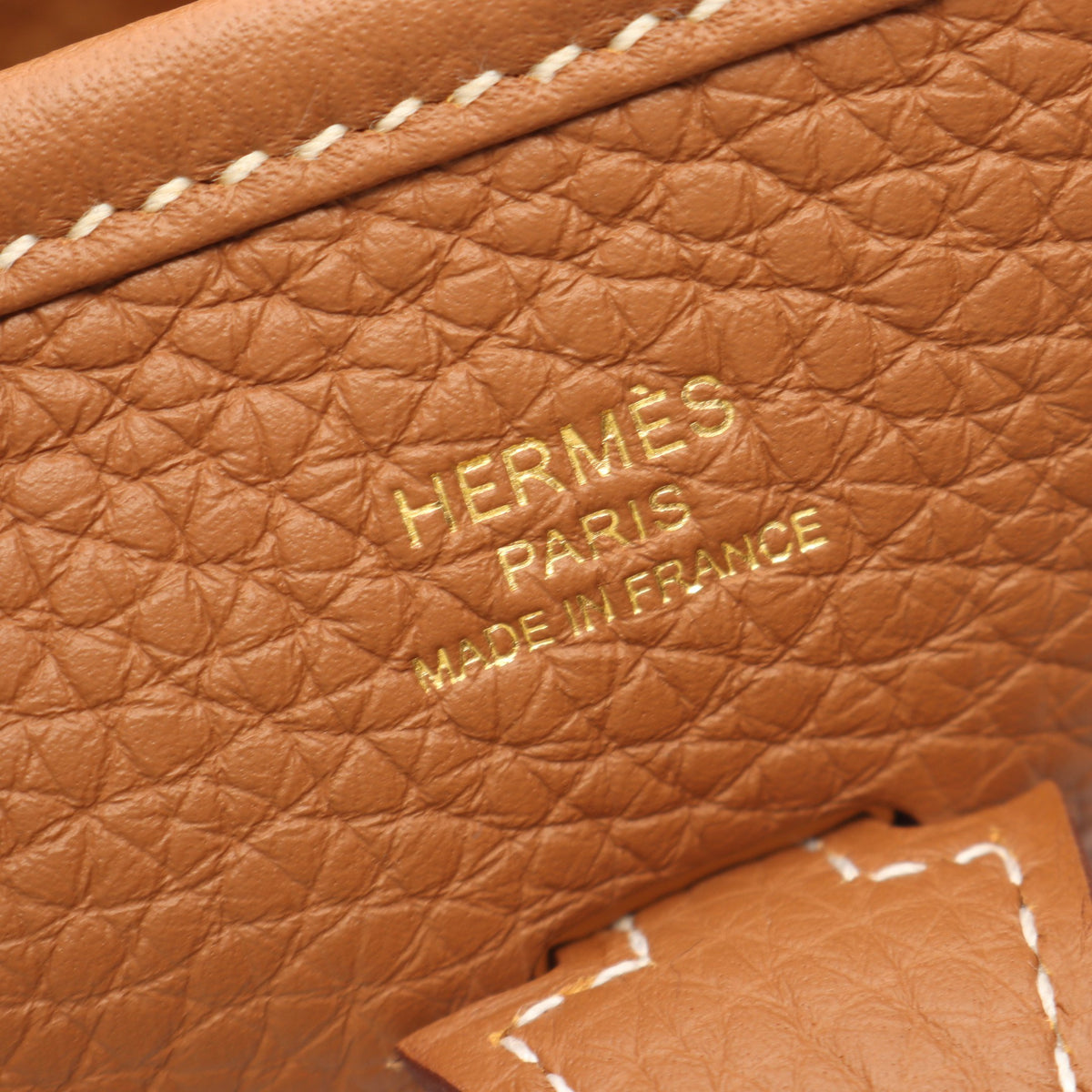 エヴリン23 ゴールド ショルダーバッグ トリヨンクレマンス ブラウン ゴールド金具 G刻印 エルメス バッグ HERMES