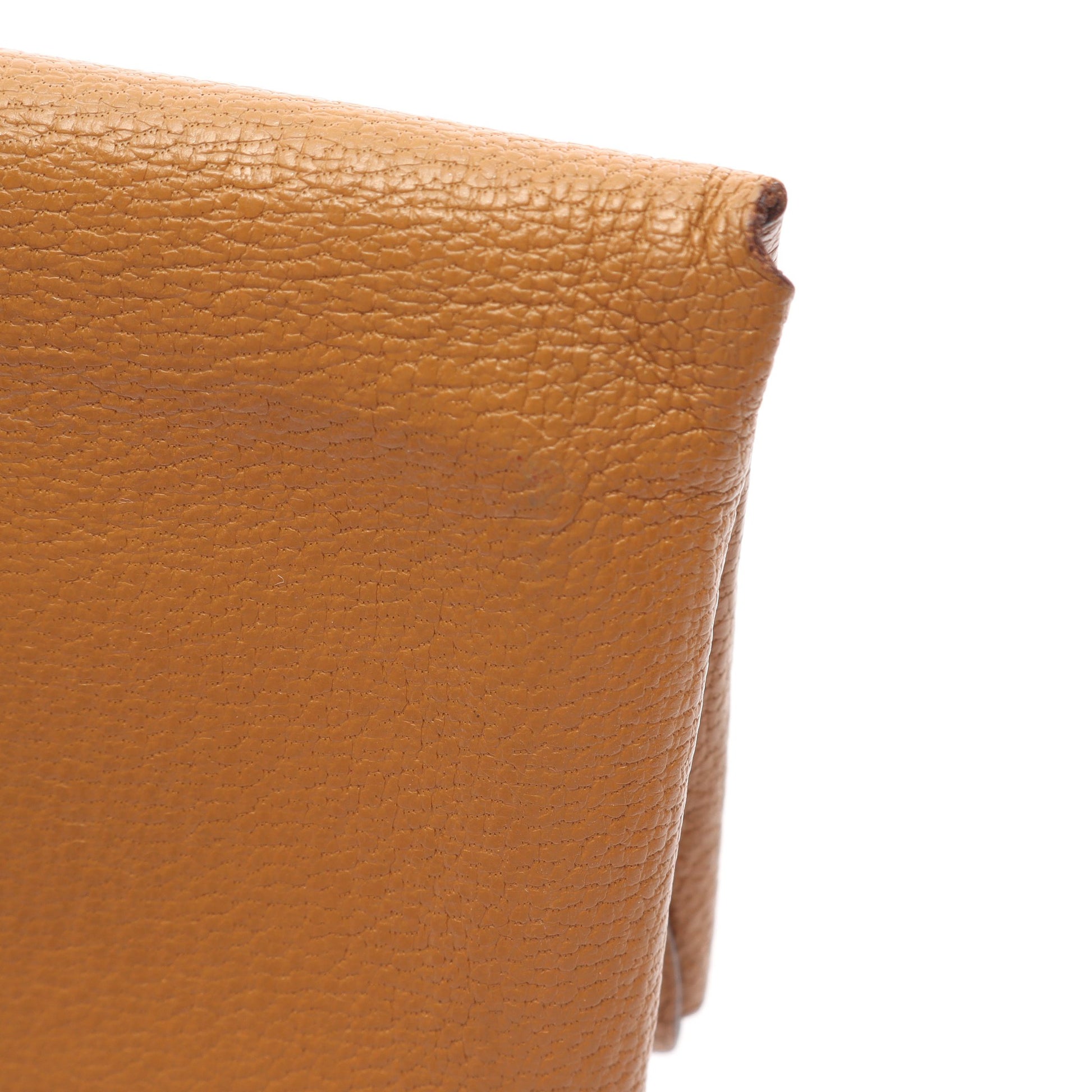カルヴィデュオ セサミ コインケース シェーブル イエローブラウン シルバー金具 B刻印 エルメス 財布・小物 HERMES