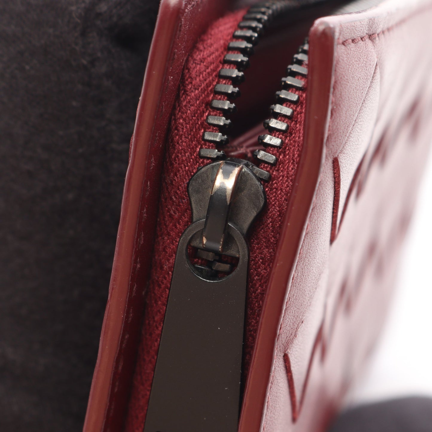 イントレチャート コインケース レザー ボルドー ボッテガヴェネタ 財布・小物 BOTTEGA VENETA