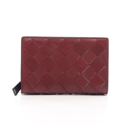 イントレチャート コインケース レザー ボルドー ボッテガヴェネタ 財布・小物 BOTTEGA VENETA