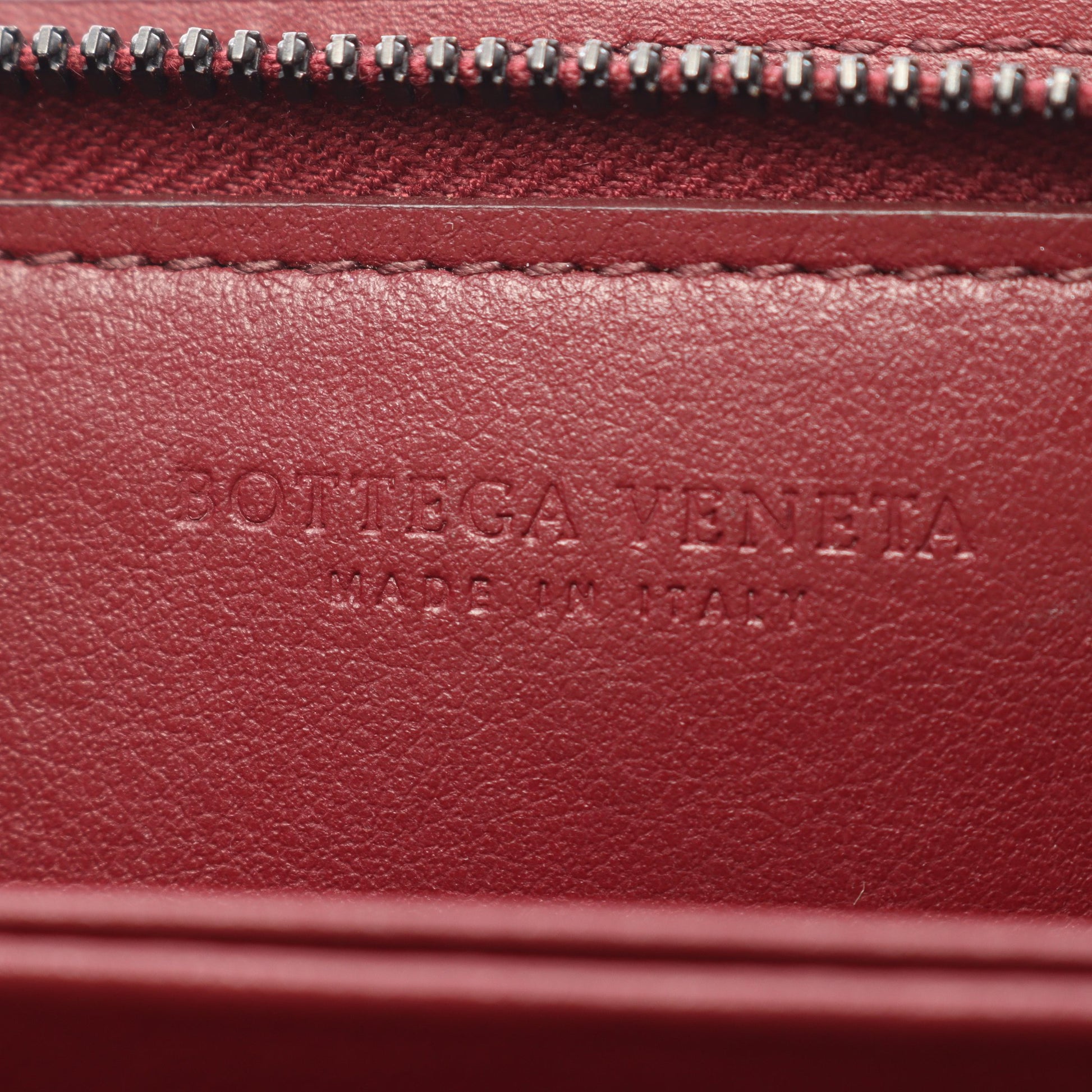 イントレチャート コインケース レザー ボルドー ボッテガヴェネタ 財布・小物 BOTTEGA VENETA