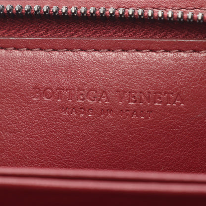イントレチャート コインケース レザー ボルドー ボッテガヴェネタ 財布・小物 BOTTEGA VENETA