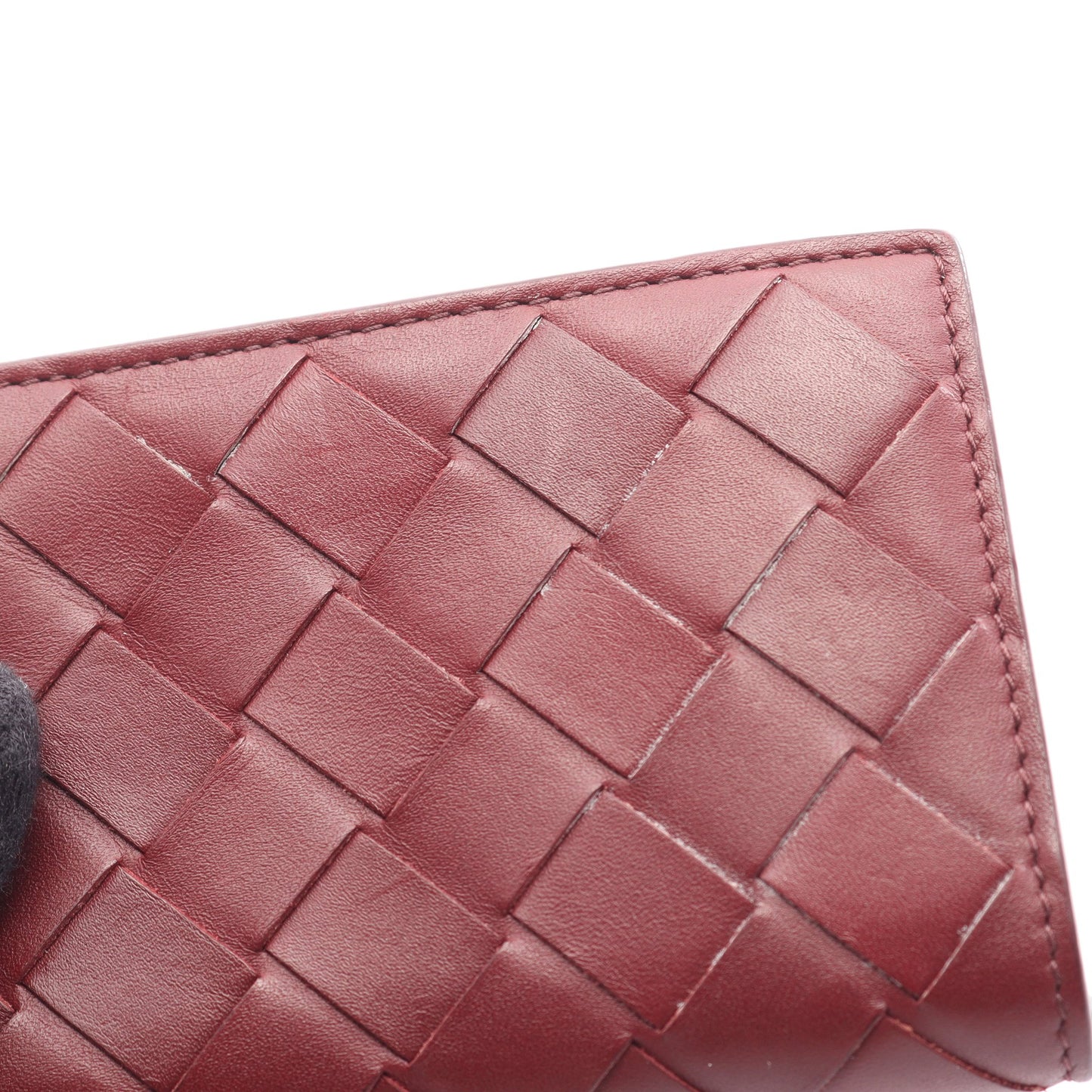 イントレチャート コインケース レザー ボルドー ボッテガヴェネタ 財布・小物 BOTTEGA VENETA