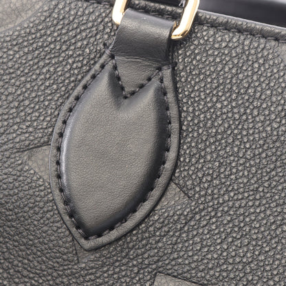 オンザゴーPM モノグラムアンプラント ノワール 2WAY ハンドバッグ レザー ブラック ルイヴィトン バッグ LOUIS VUITTON