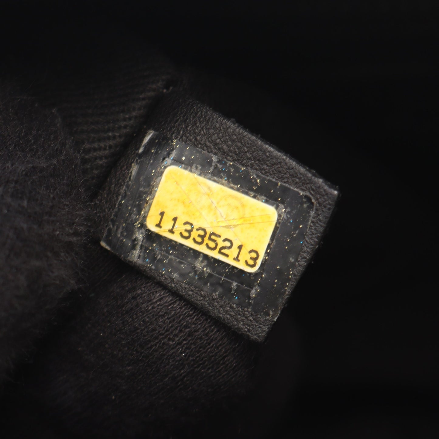 ワイルドステッチ ハンドバッグ レザー ブラック シルバー金具 シャネル バッグ CHANEL