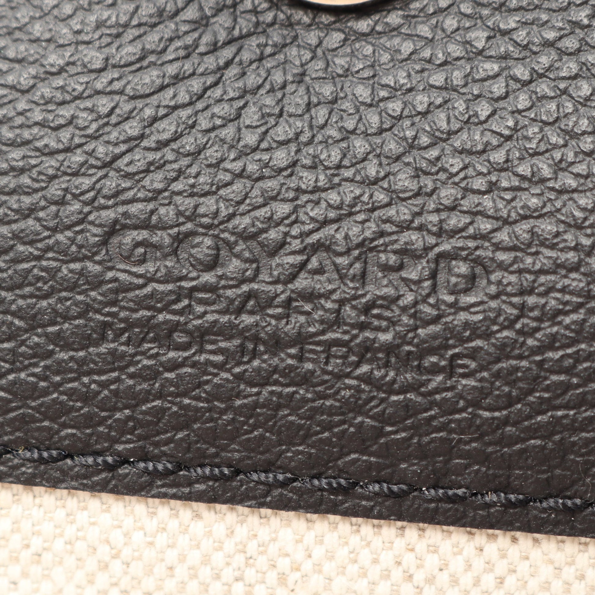 サンルイPM ハンドバッグ トートバッグ コーティングキャンバス レザー ブラック ブラウン ホワイト ゴヤール バッグ GOYARD