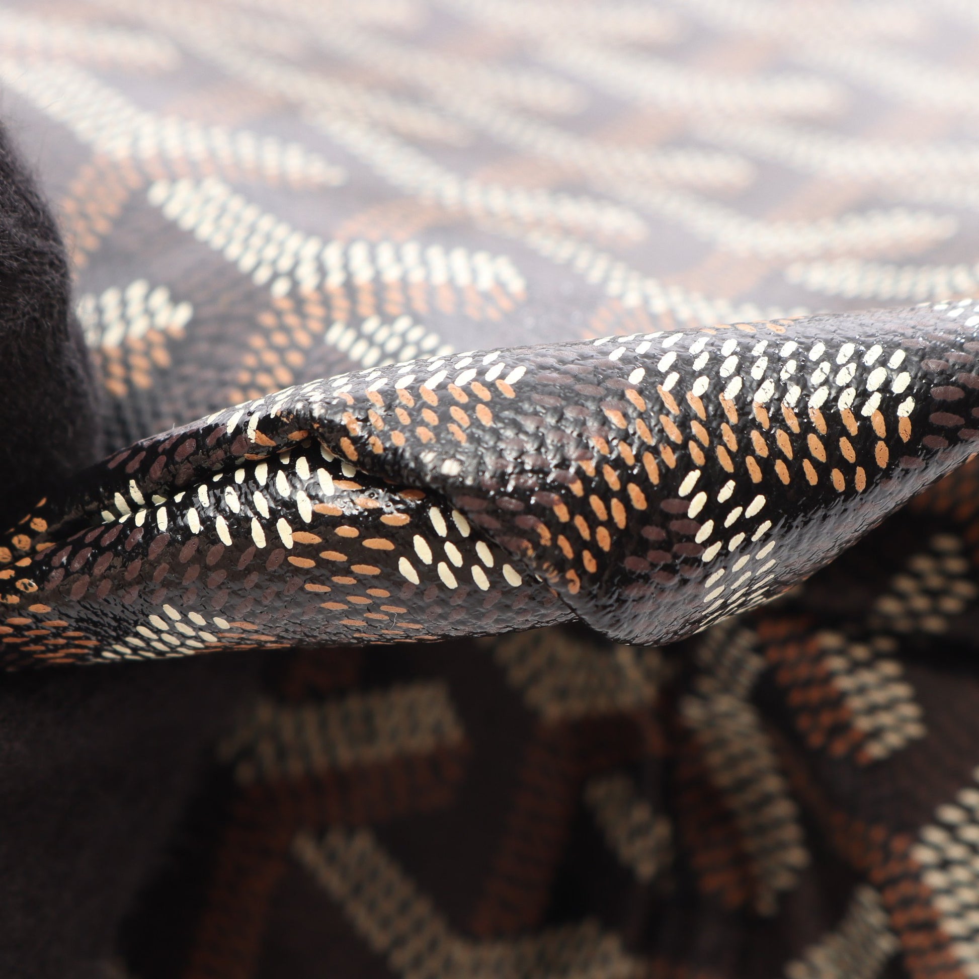 サンルイPM ハンドバッグ トートバッグ コーティングキャンバス レザー ブラック ブラウン ホワイト ゴヤール バッグ GOYARD