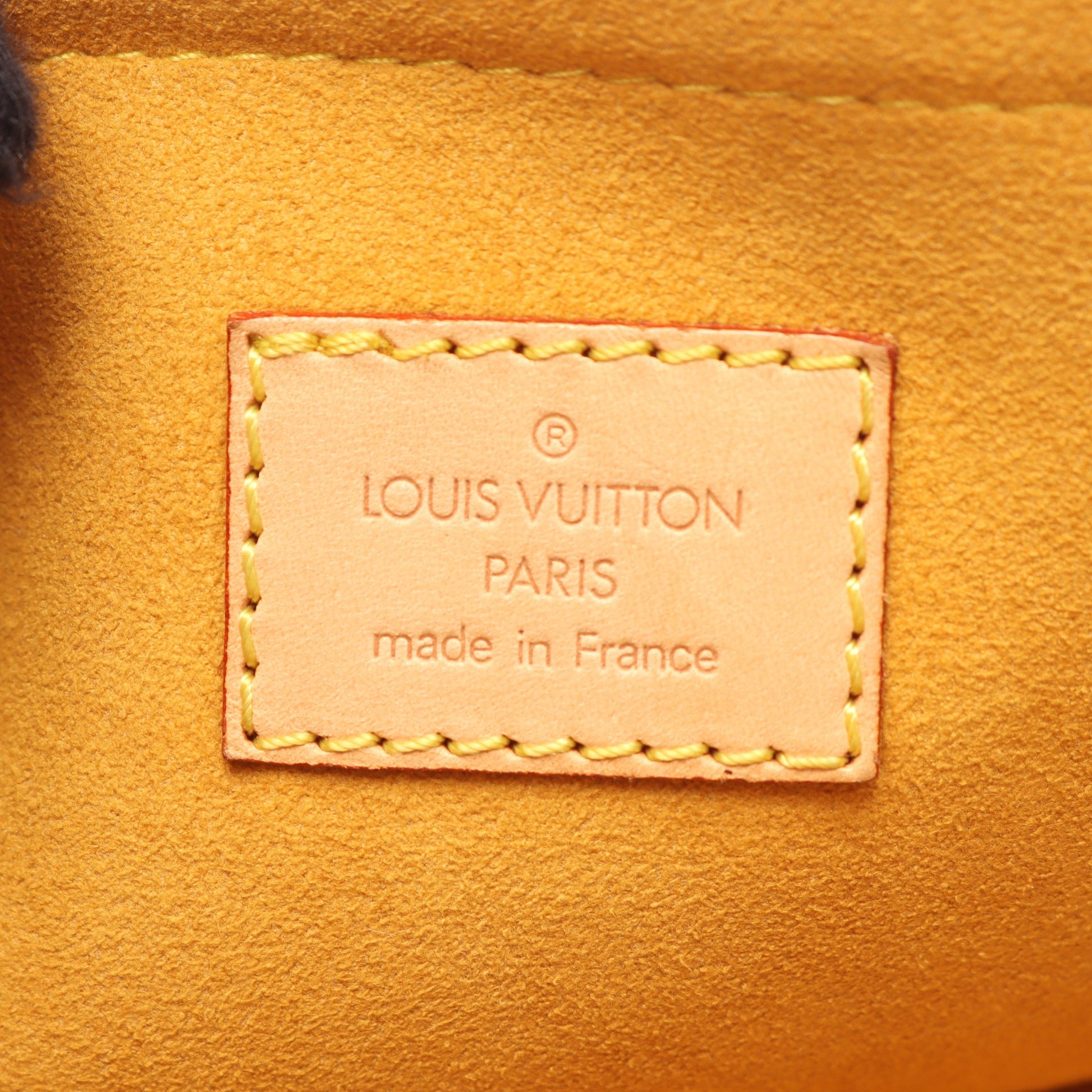ネオスピーディ モノグラムデニム ハンドバッグ デニム レザー ブルー ルイヴィトン バッグ LOUIS VUITTON