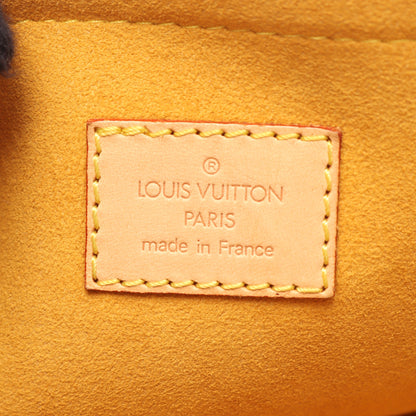 ネオスピーディ モノグラムデニム ハンドバッグ デニム レザー ブルー ルイヴィトン バッグ LOUIS VUITTON