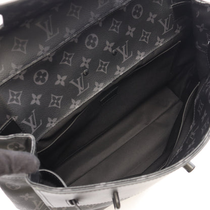 スティーマーPM モノグラムエクリプス 2WAY ハンドバッグ PVC レザー ブラック ルイヴィトン バッグ LOUIS VUITTON