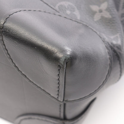 スティーマーPM モノグラムエクリプス 2WAY ハンドバッグ PVC レザー ブラック ルイヴィトン バッグ LOUIS VUITTON