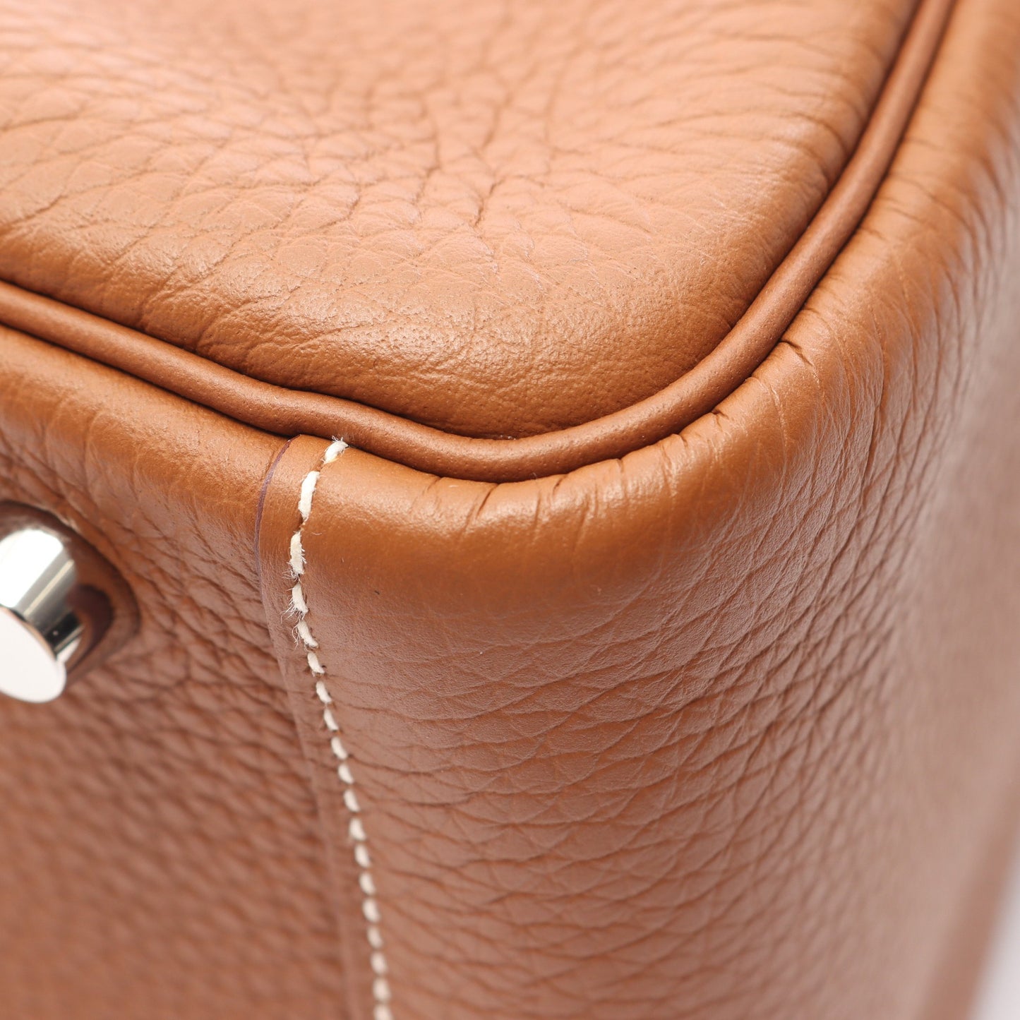 リンディ26 ゴールド ショルダーバッグ トリヨンクレマンス ブラウン シルバー金具 U刻印 エルメス バッグ HERMES