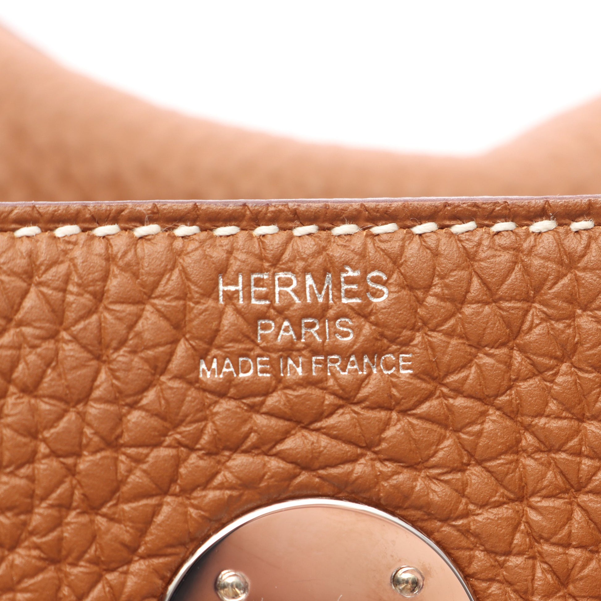 リンディ26 ゴールド ショルダーバッグ トリヨンクレマンス ブラウン シルバー金具 U刻印 エルメス バッグ HERMES