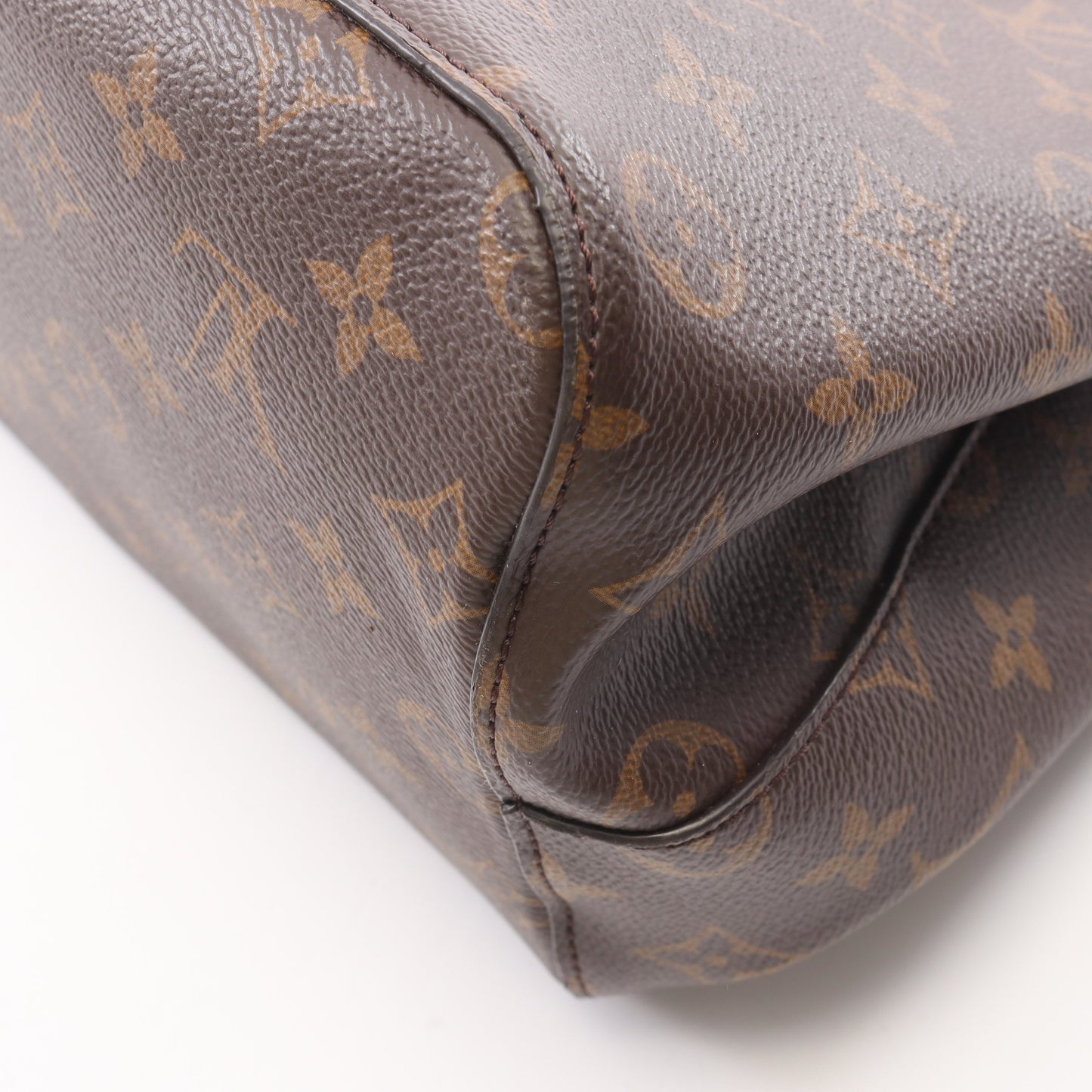 ネオノエ モノグラム コクリコ ショルダーバッグ PVC レザー ブラウン レッド ルイヴィトン バッグ LOUIS VUITTON