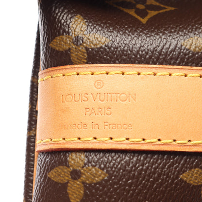 キーポル バンドリエール55 モノグラム ボストンバッグ PVC レザー ブラウン ルイヴィトン バッグ LOUIS VUITTON