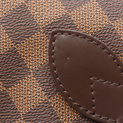 ネヴァーフルMM ダミエエベヌ ショルダーバッグ トートバッグ PVC レザー ブラウン ルイヴィトン バッグ LOUIS VUITTON