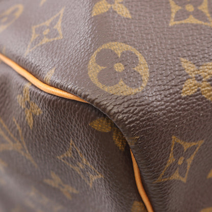 キーポル50 モノグラム ボストンバッグ PVC レザー ブラウン ルイヴィトン バッグ LOUIS VUITTON