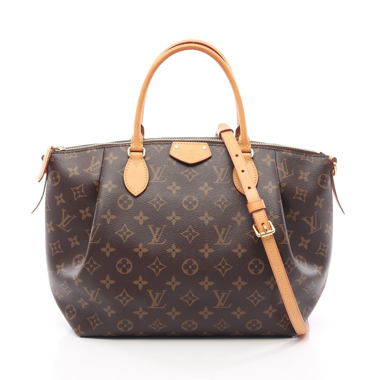 テュレンMM モノグラム 2WAY ハンドバッグ PVC レザー ブラウン ルイヴィトン バッグ LOUIS VUITTON