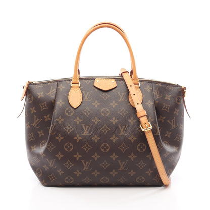 テュレンMM モノグラム 2WAY ハンドバッグ PVC レザー ブラウン ルイヴィトン バッグ LOUIS VUITTON