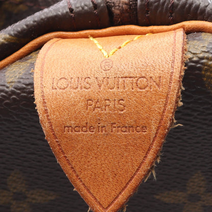 スピーディ40 モノグラム ハンドバッグ PVC レザー ブラウン ルイヴィトン バッグ LOUIS VUITTON