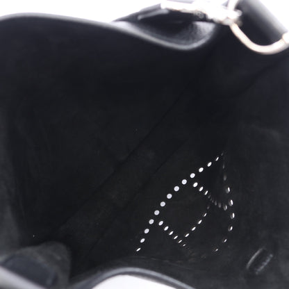 エヴリン 2 ドゥ GM ショルダーバッグ トリヨンクレマス ブラック シルバー金具 □K刻印 エルメス