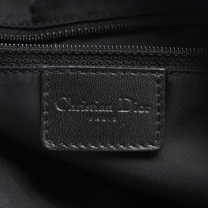 ストリートシック トロッター ワンショルダーバッグ キャンバス レザー ブラック グレー クリスチャンディオール バッグ Christian Dior