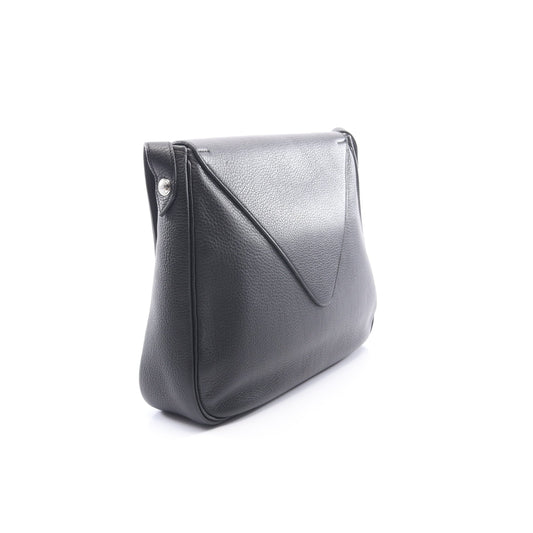 クリスティーヌ ショルダーバッグ トリヨンクレマス ブラック シルバー金具 □B刻印 エルメス バッグ HERMES