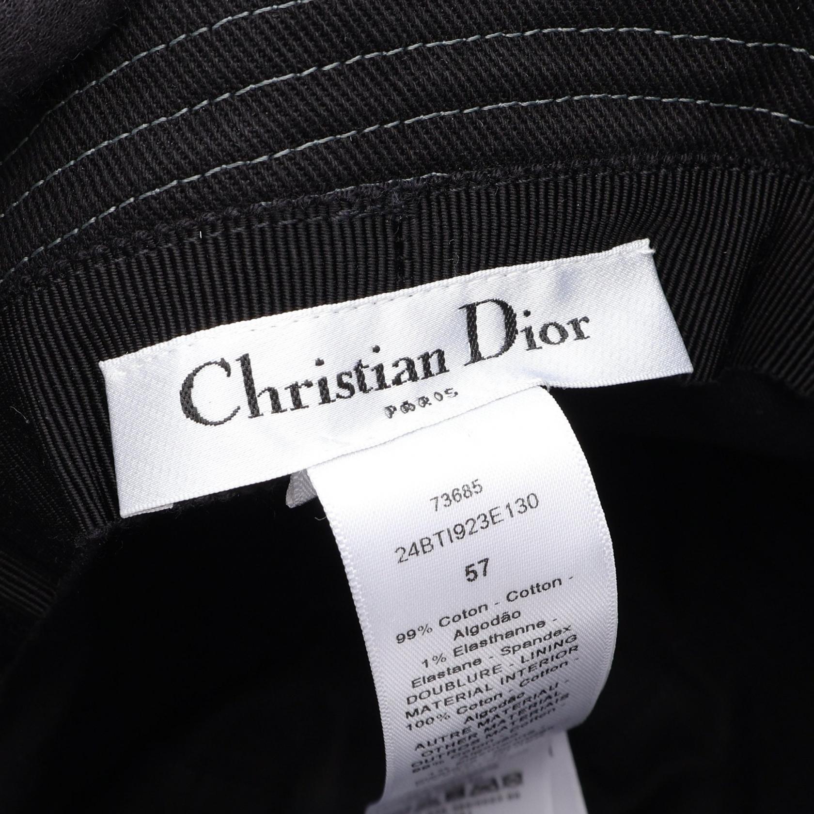 ボブハット バケット ハット コットン ブラック クリスチャンディオール 財布・小物 Christian Dior