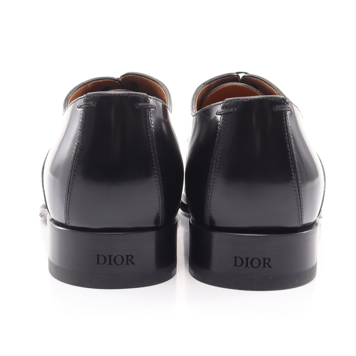 ディオール タイムレス ダービー オブリーク ドレスシューズ レザー ブラック ディオール シューズ DIOR