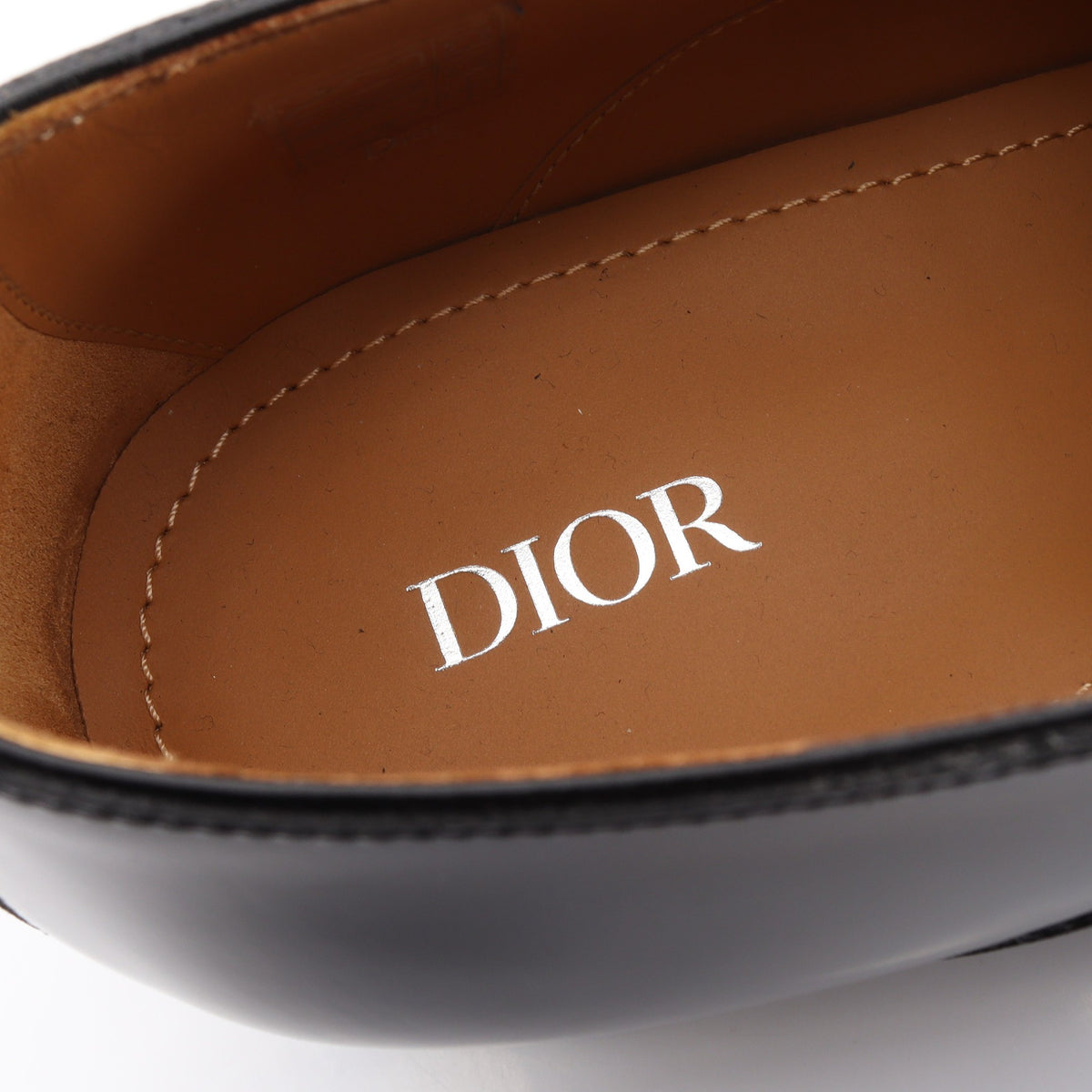 ディオール タイムレス ダービー オブリーク ドレスシューズ レザー ブラック ディオール シューズ DIOR