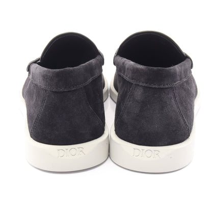 Dior Granville オブリークジャカード ローファー スエード キャンバス ブラック ディオール シューズ DIOR