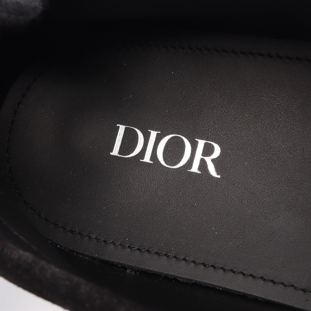 Dior Granville オブリークジャカード ローファー スエード キャンバス ブラック ディオール シューズ DIOR