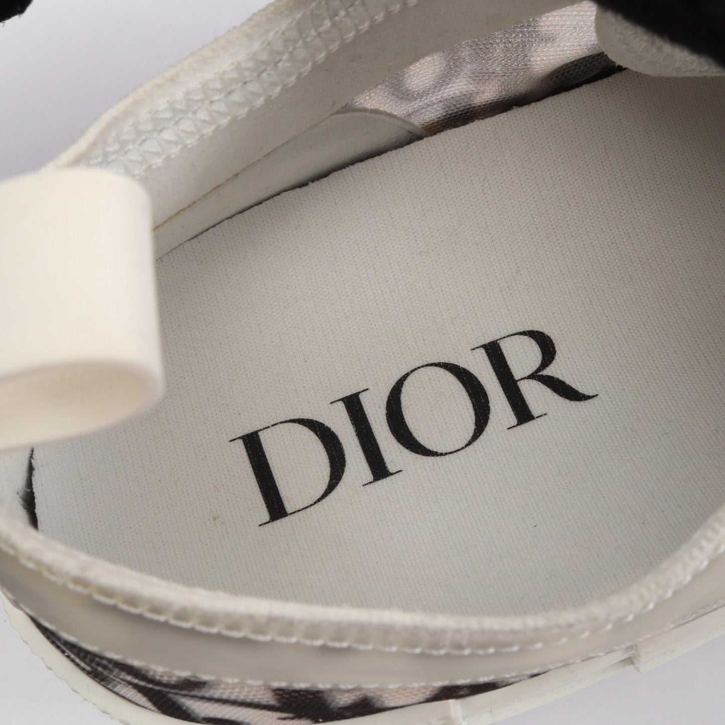 B23 ロートップスニーカー オブリーク スニーカー メッシュ ラバー ホワイト ブラック ディオール シューズ DIOR