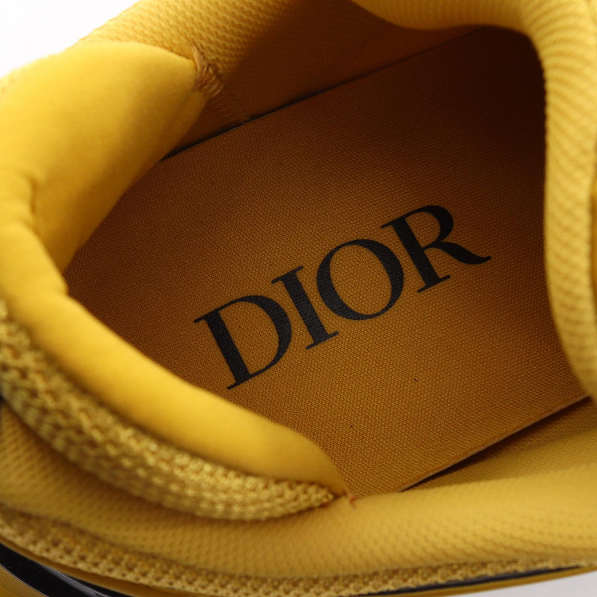 B44 ブレード スニーカー ファブリック ラバー イエロー ブラック ディオール シューズ DIOR