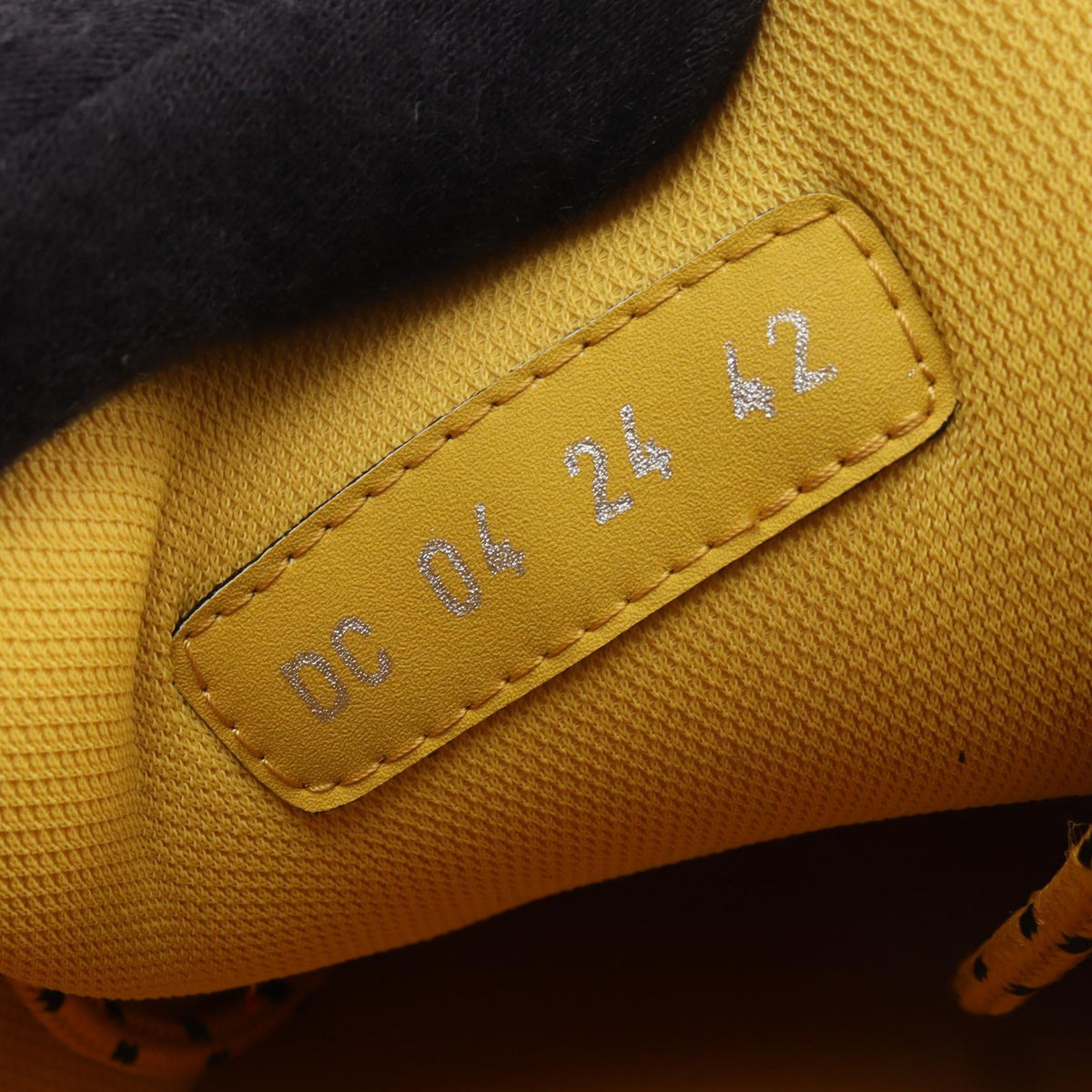 B44 ブレード スニーカー ファブリック ラバー イエロー ブラック ディオール シューズ DIOR