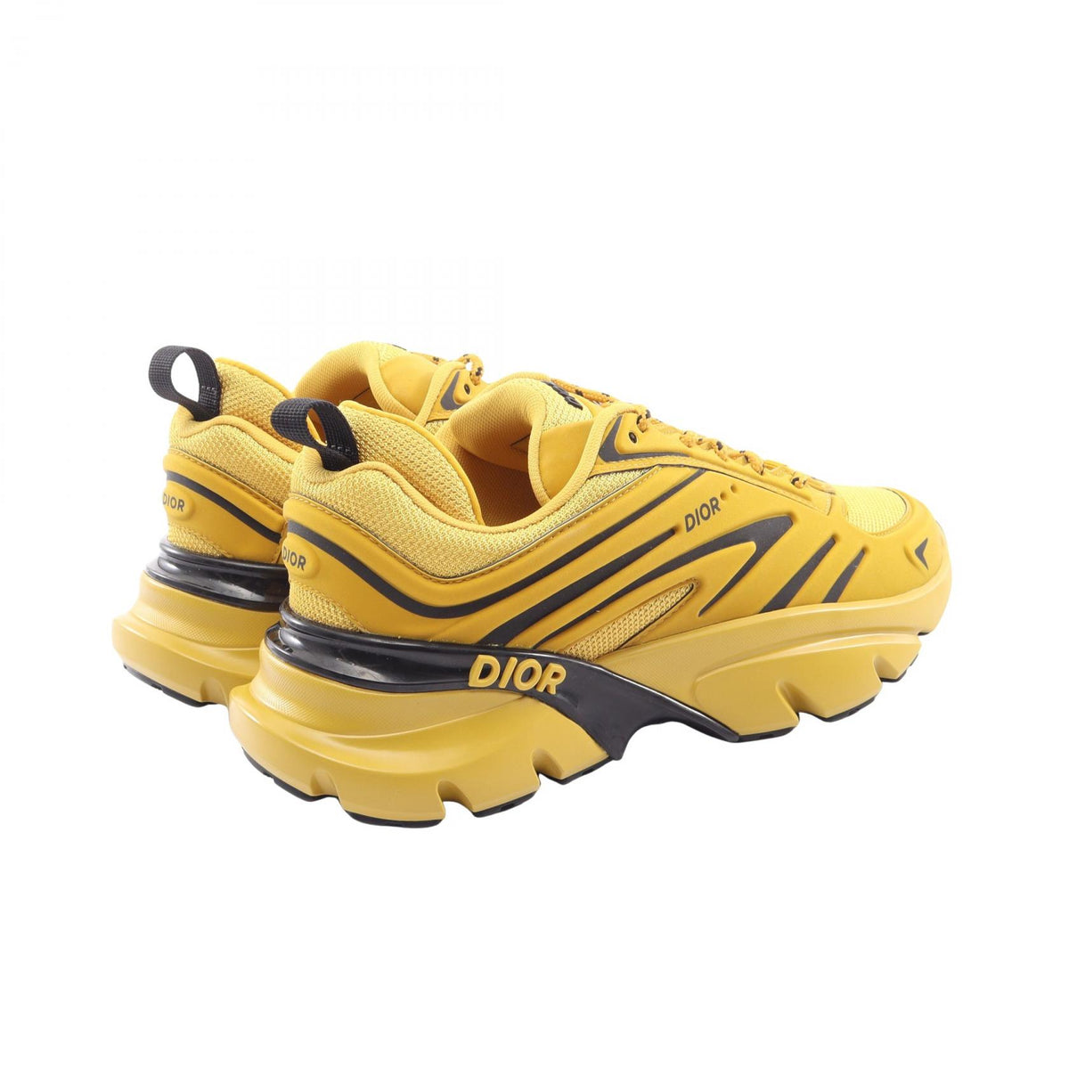 B44 ブレード スニーカー ファブリック ラバー イエロー ブラック ディオール シューズ DIOR