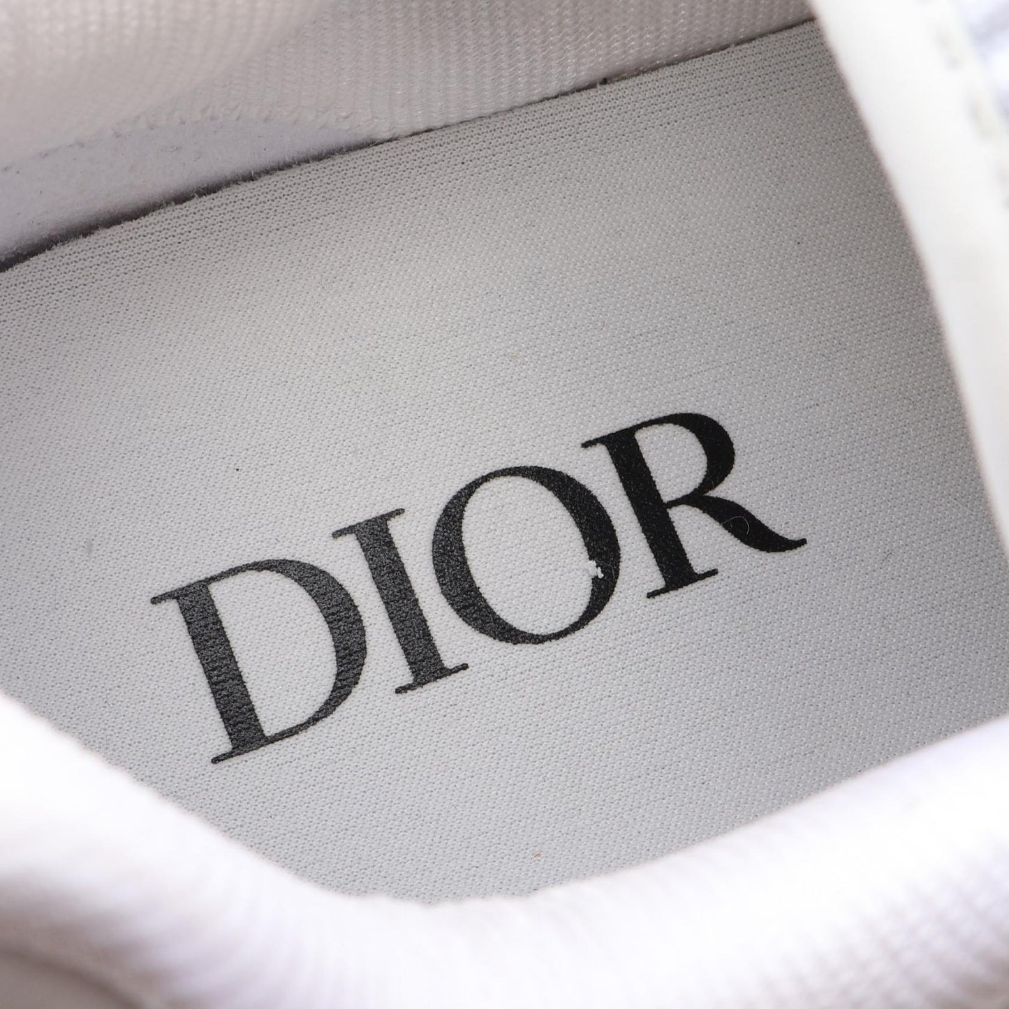 B27 アップタウン ローカットスニーカー レザー ホワイト ディオール シューズ DIOR