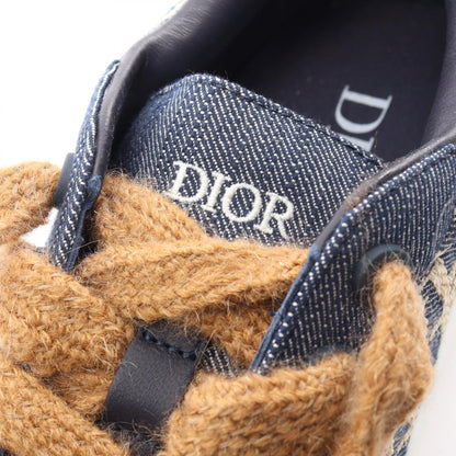 B33 スピン オブリーク スニーカー デニム インディゴブルー アイボリー ディオール シューズ DIOR