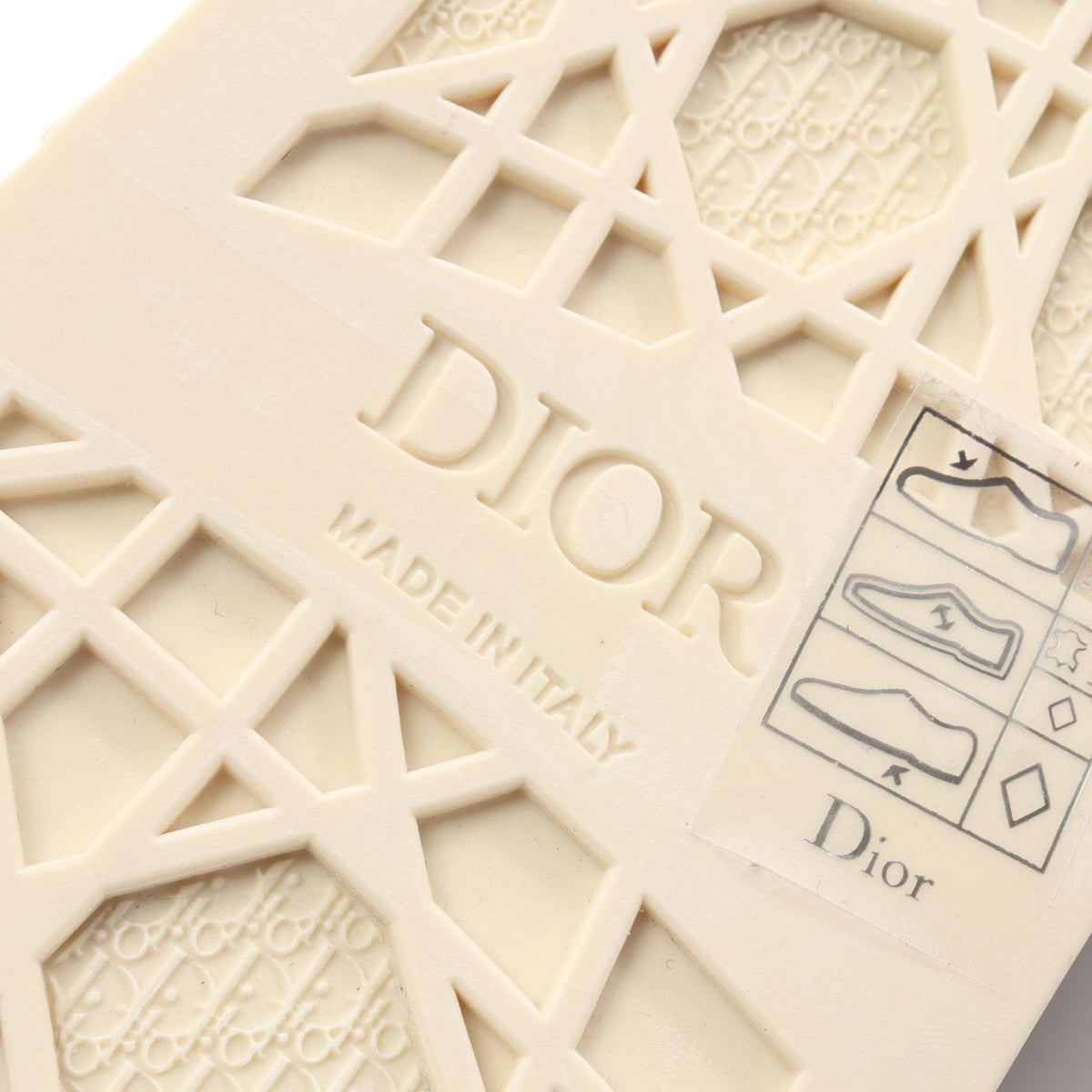 B33 スピン オブリーク スニーカー デニム インディゴブルー アイボリー ディオール シューズ DIOR