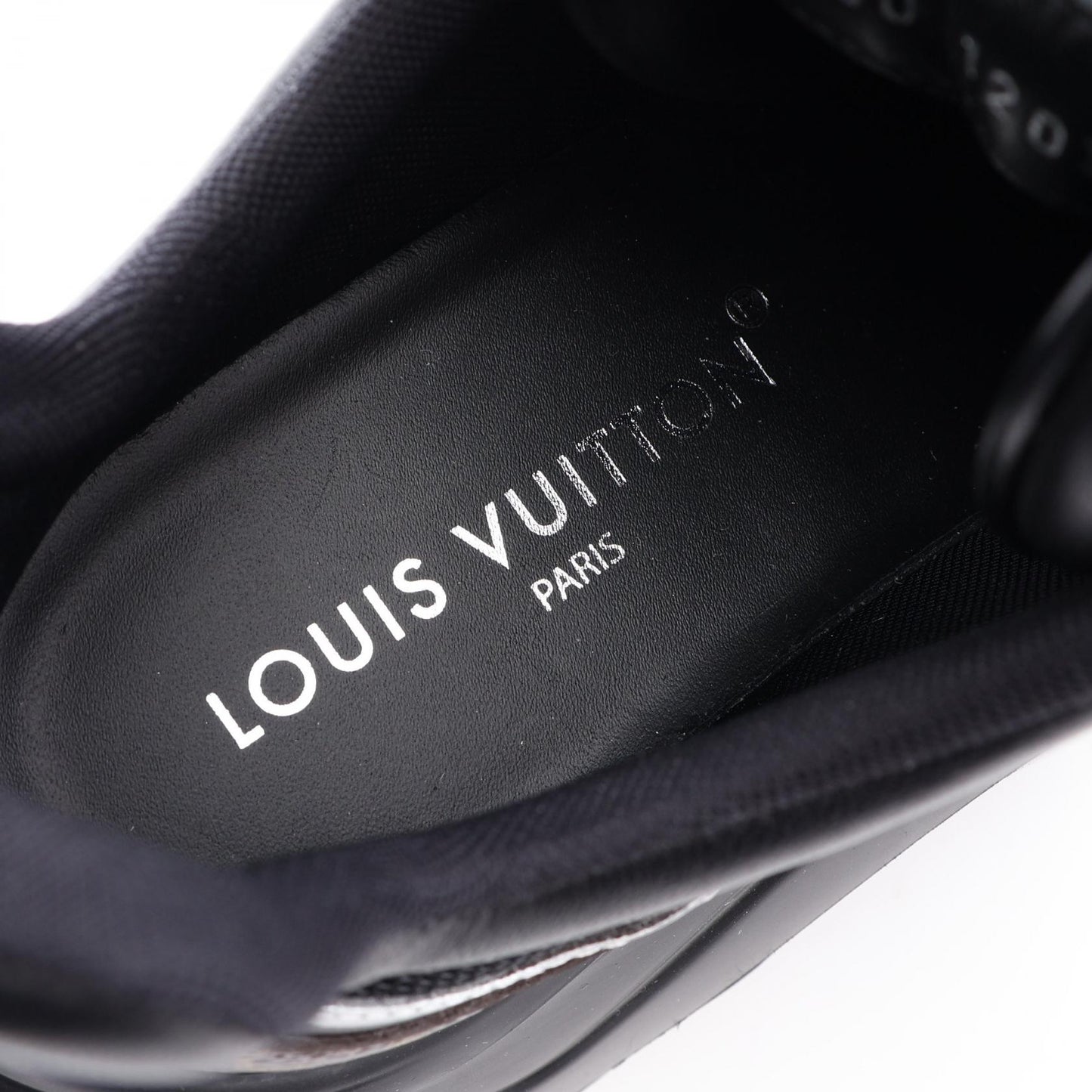 LVアークライト2.0ライン モノグラム スニーカー ファブリック PVC レザー ブラック ルイヴィトン シューズ LOUIS VUITTON