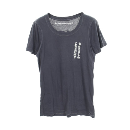 ヴァーティカルロゴ Matty Boy 半袖Tシャツ コットン グレー クロムハーツ トップス Chrome Hearts