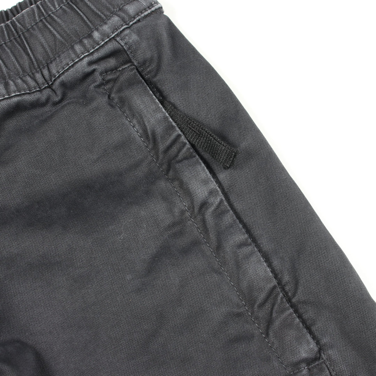 ウォッシュ加工 カーゴパンツ コットン ブラック ストーンアイランド ボトムス Stone Island