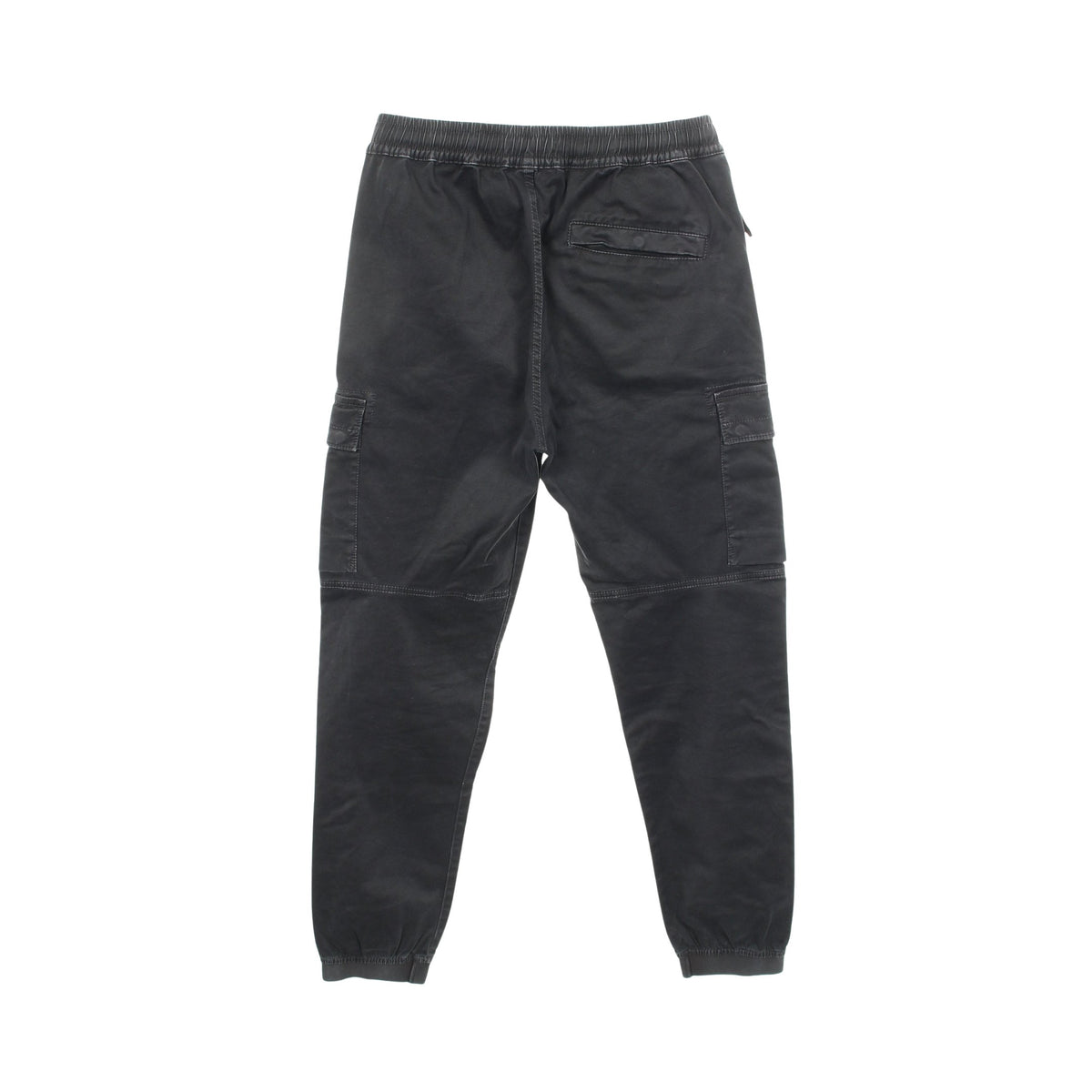 ウォッシュ加工 カーゴパンツ コットン ブラック ストーンアイランド ボトムス Stone Island