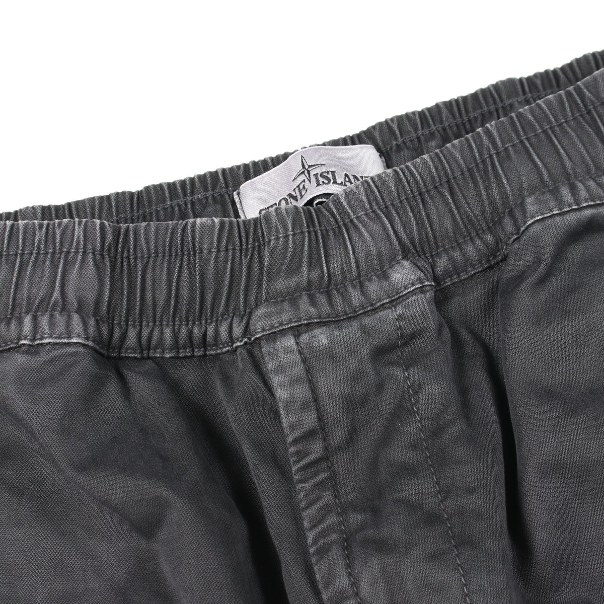 ウォッシュ加工 カーゴパンツ コットン ブラック ストーンアイランド ボトムス Stone Island