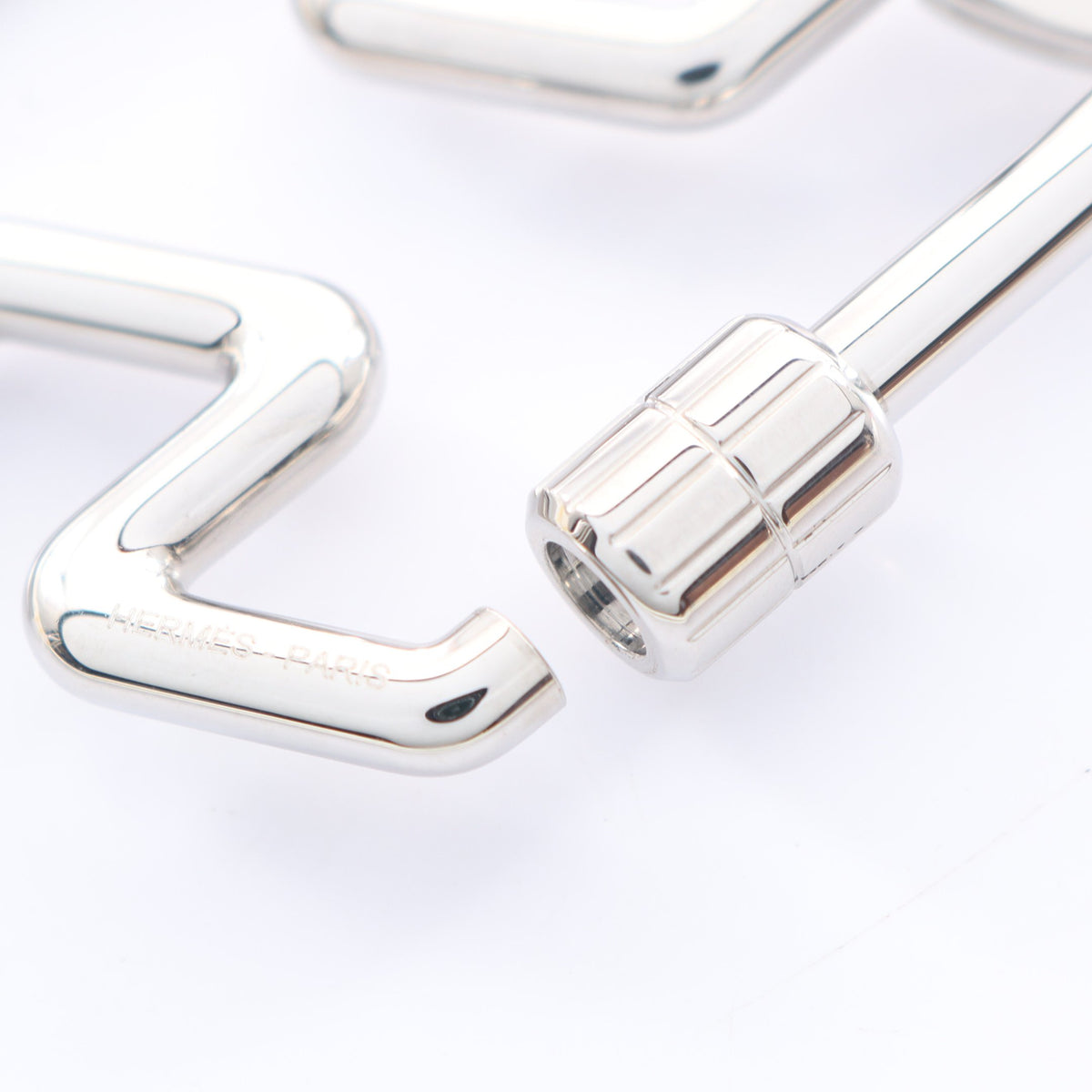 H トゥ スピード キーホルダー シルバー エルメス 財布・小物 HERMES