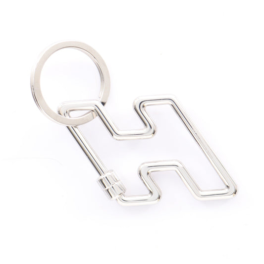 H トゥ スピード キーホルダー シルバー エルメス 財布・小物 HERMES
