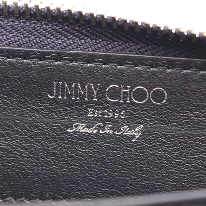 CARNABY スターエンボス ラウンドファスナー長財布 レザー ネイビー ジミーチュウ 財布・小物 JIMMY CHOO