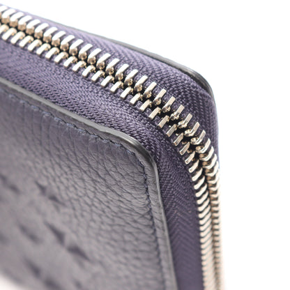 CARNABY スターエンボス ラウンドファスナー長財布 レザー ネイビー ジミーチュウ 財布・小物 JIMMY CHOO