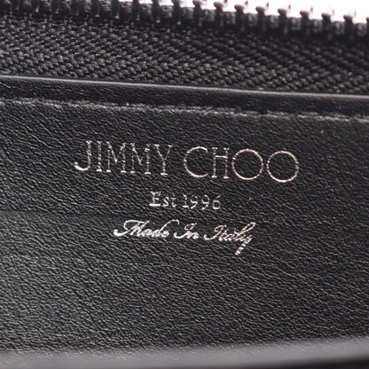 CARNABY スタースタッズ ラウンド長財布 ラウンドファスナー長財布 レザー シルバー ジミーチュウ 財布・小物 JIMMY CHOO